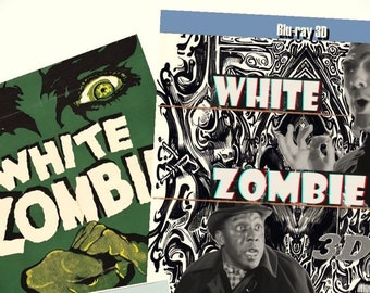 White Zombie 3D Blu-ray film with print