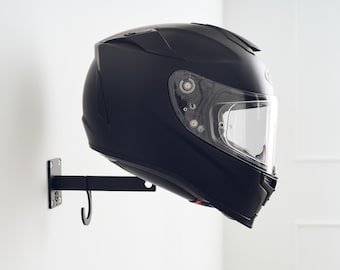 MG Wandmontierter Kleiderbügel mit Helm- und Jackenhaltern