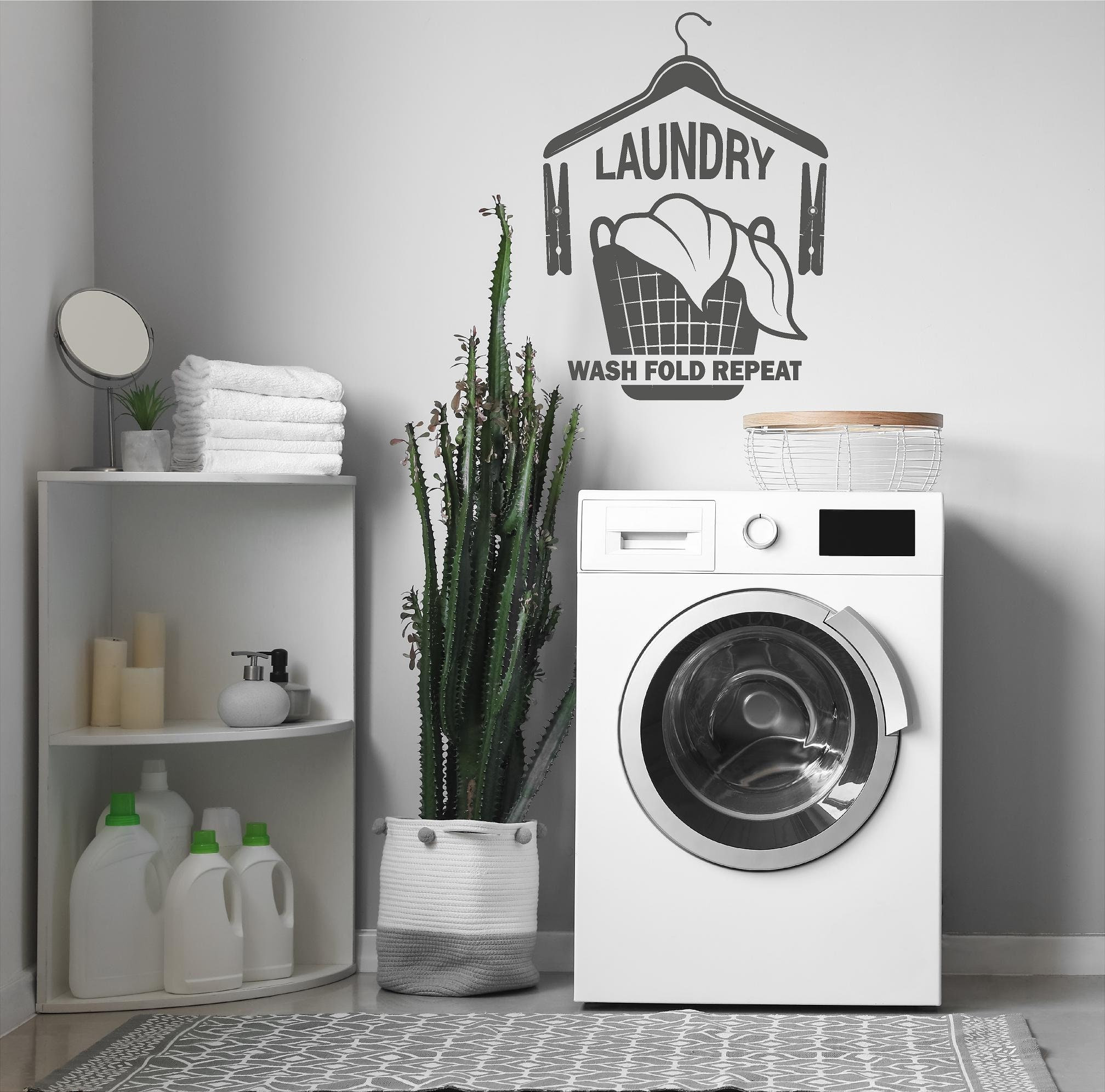 Laundry Decal, Laundry Room Decal, Laundry Room Decor, Laundry Room