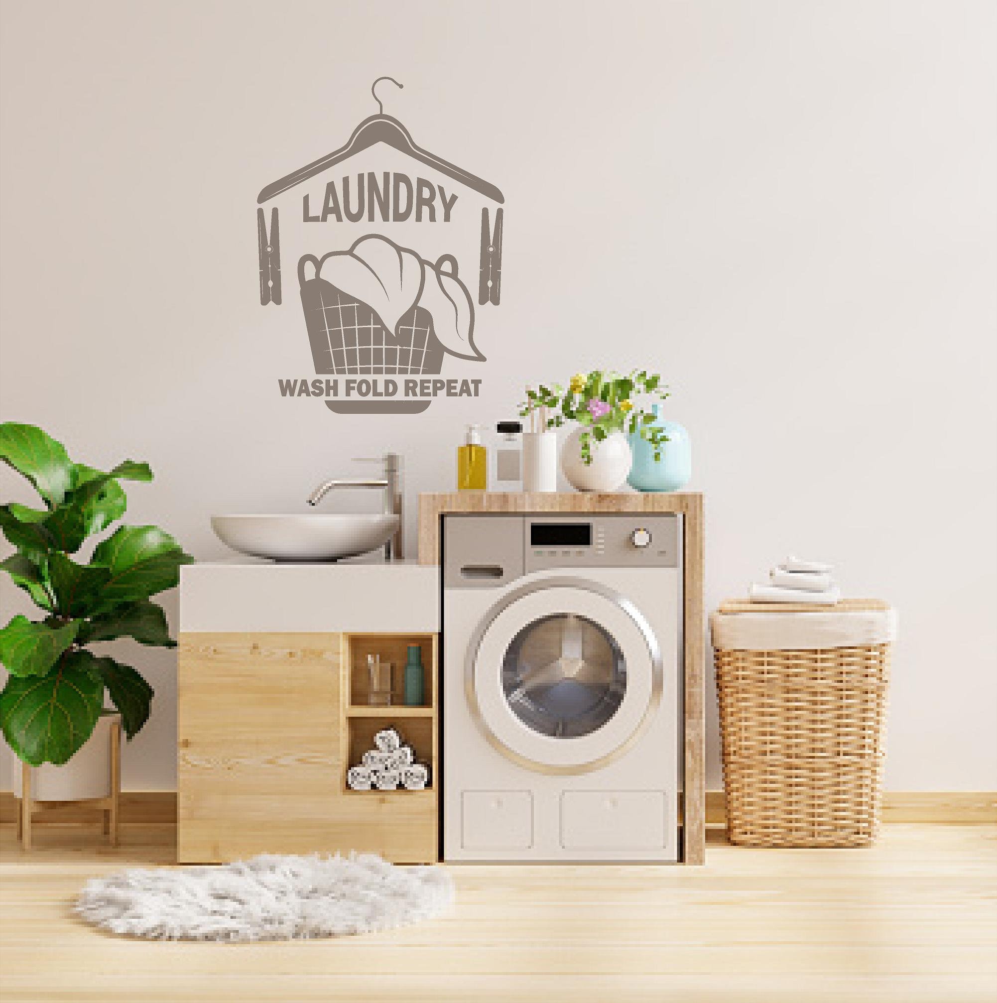 Laundry Decal, Laundry Room Decal, Laundry Room Decor, Laundry Room