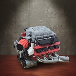Dodge Hellcat Model Engine FDM 3D Printed Vroom Vroom