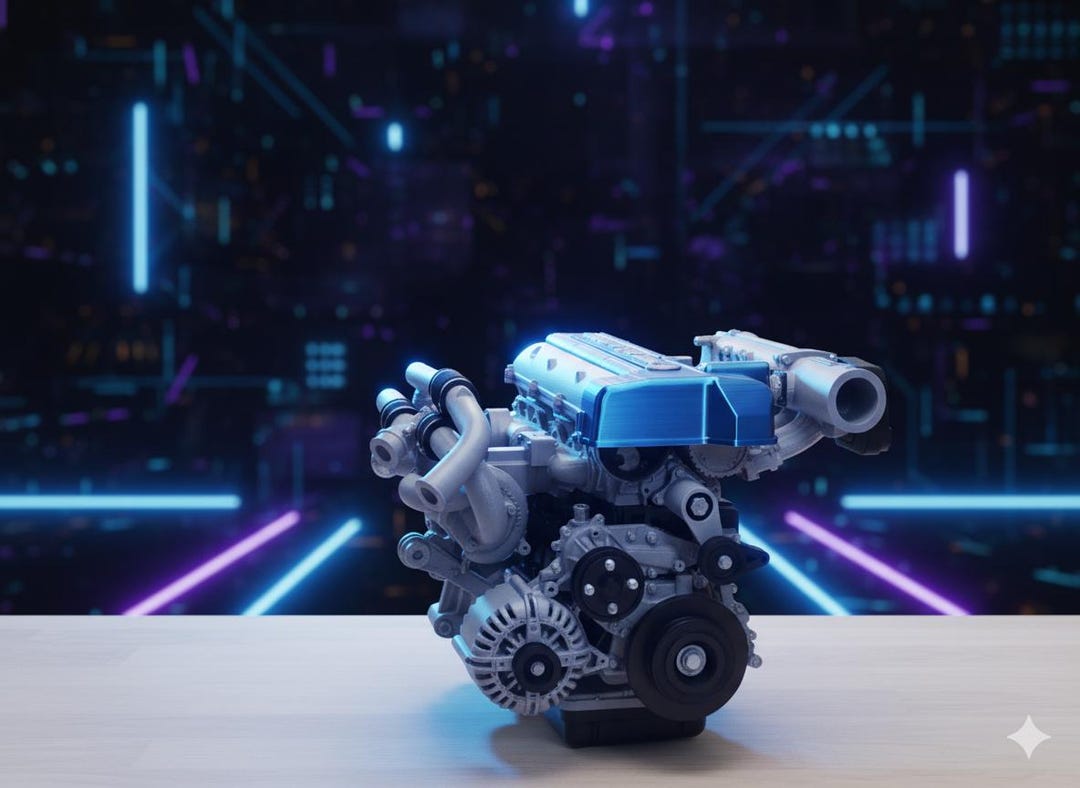 Toyota Supra 2JZ Model Engine 3D Printed Vroom Vroom - Etsy