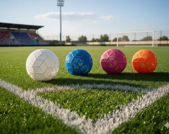 Airless SOCCER BALL Quiet No Pump Needed 3D Printed Soccer ball