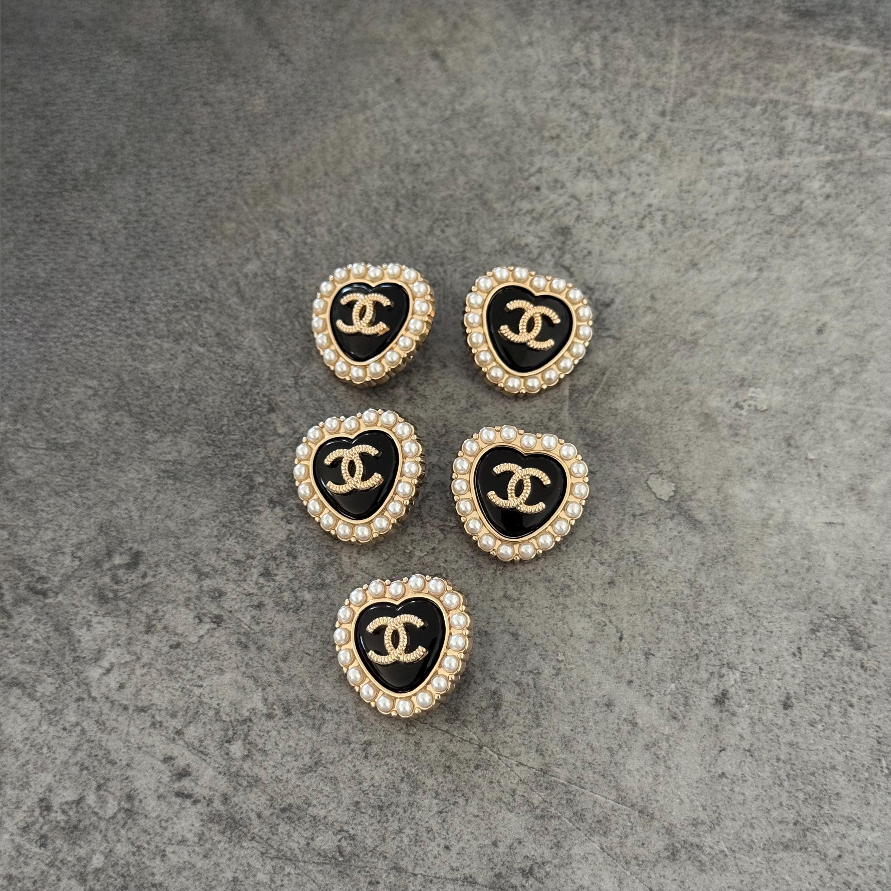 Authentic Chanel Buttons Set - Etsy