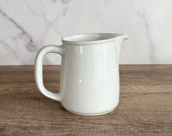 Arabia Finland Ceramic White Pitcher