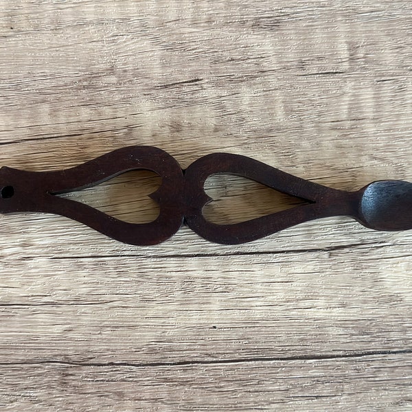 Welsh Love Spoon - Hand Carved Spoon