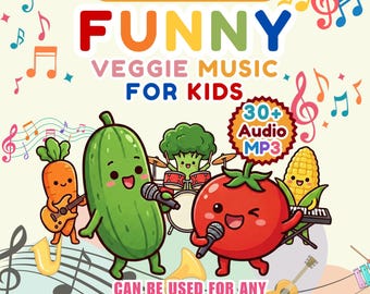 MP3 Audio Kinderlieder und Geschichten | Lustige Musik Kinder Geschichte für Yoto & Tonies