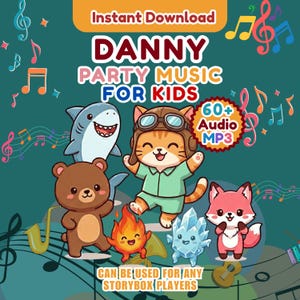 Audio MP3 para niños / Música para bailar / MP3 para Yoto y Toniebox / Descarga digital