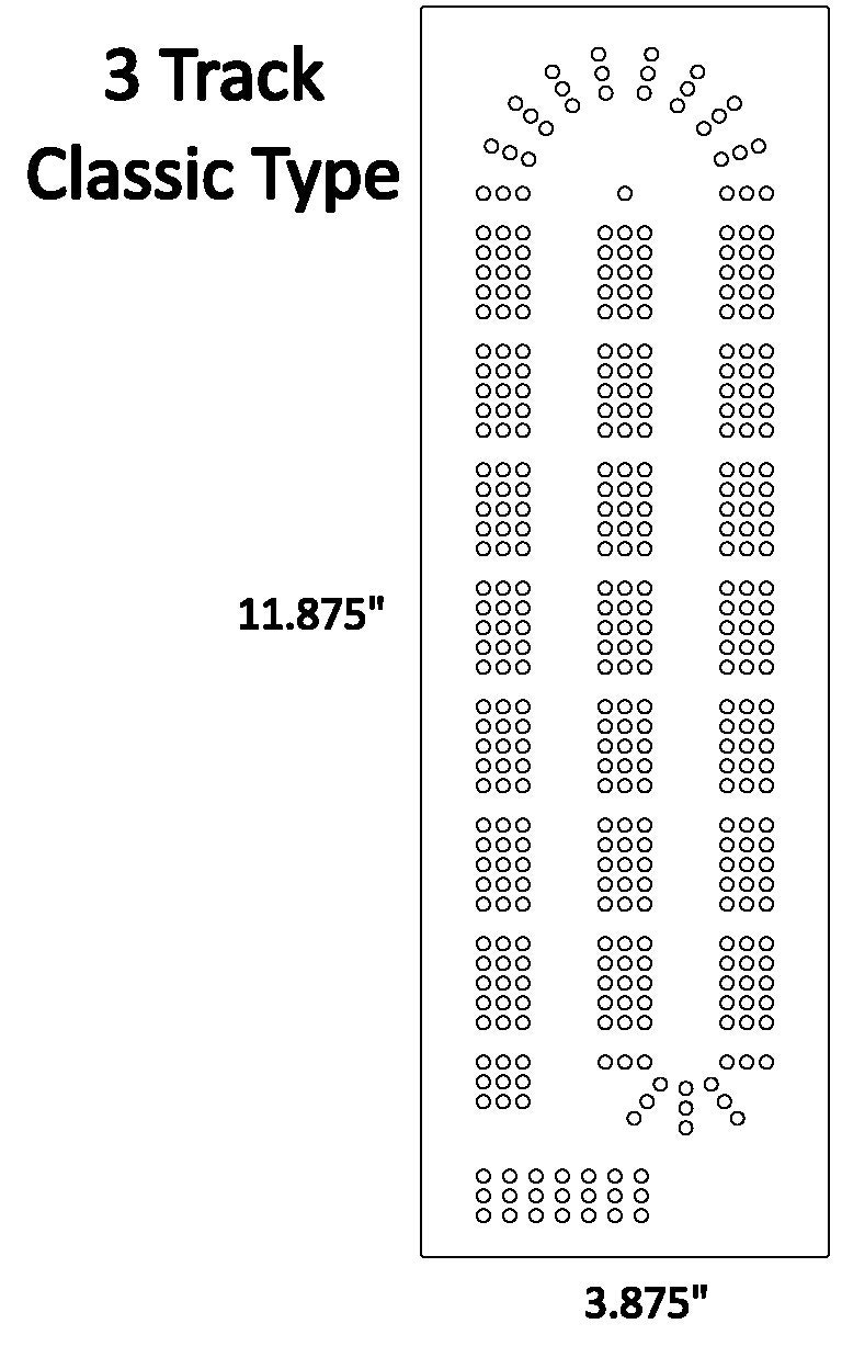 Cribbage Board Templates Etsy