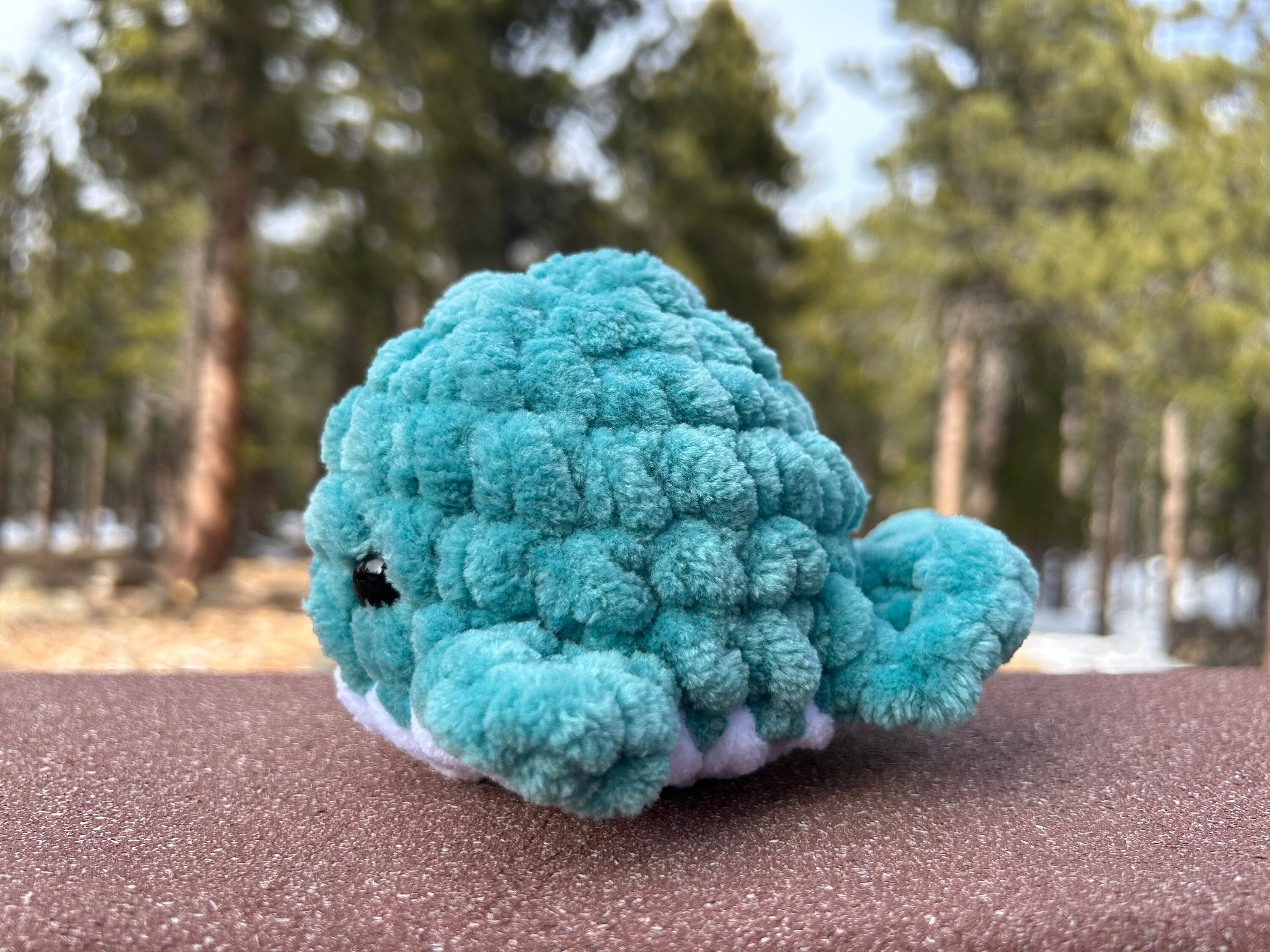 Crochet Whale Plush Etsy