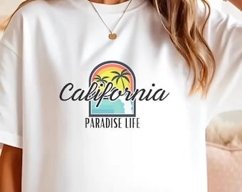 California Outline SVG: State Souvenir, Sticker, and Cut File