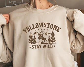 Yellowstone Western SVG: Wild Cowgirl Design (Digital Files)