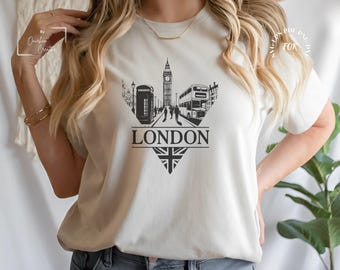 London England SVG: Big Ben, Phone Booth, Vacation (Digital Files)