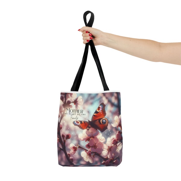 Personalized lady bags, gifts for mom with butterflies, personalized nature gifts, casual tote bag for every day, nature lovers bag