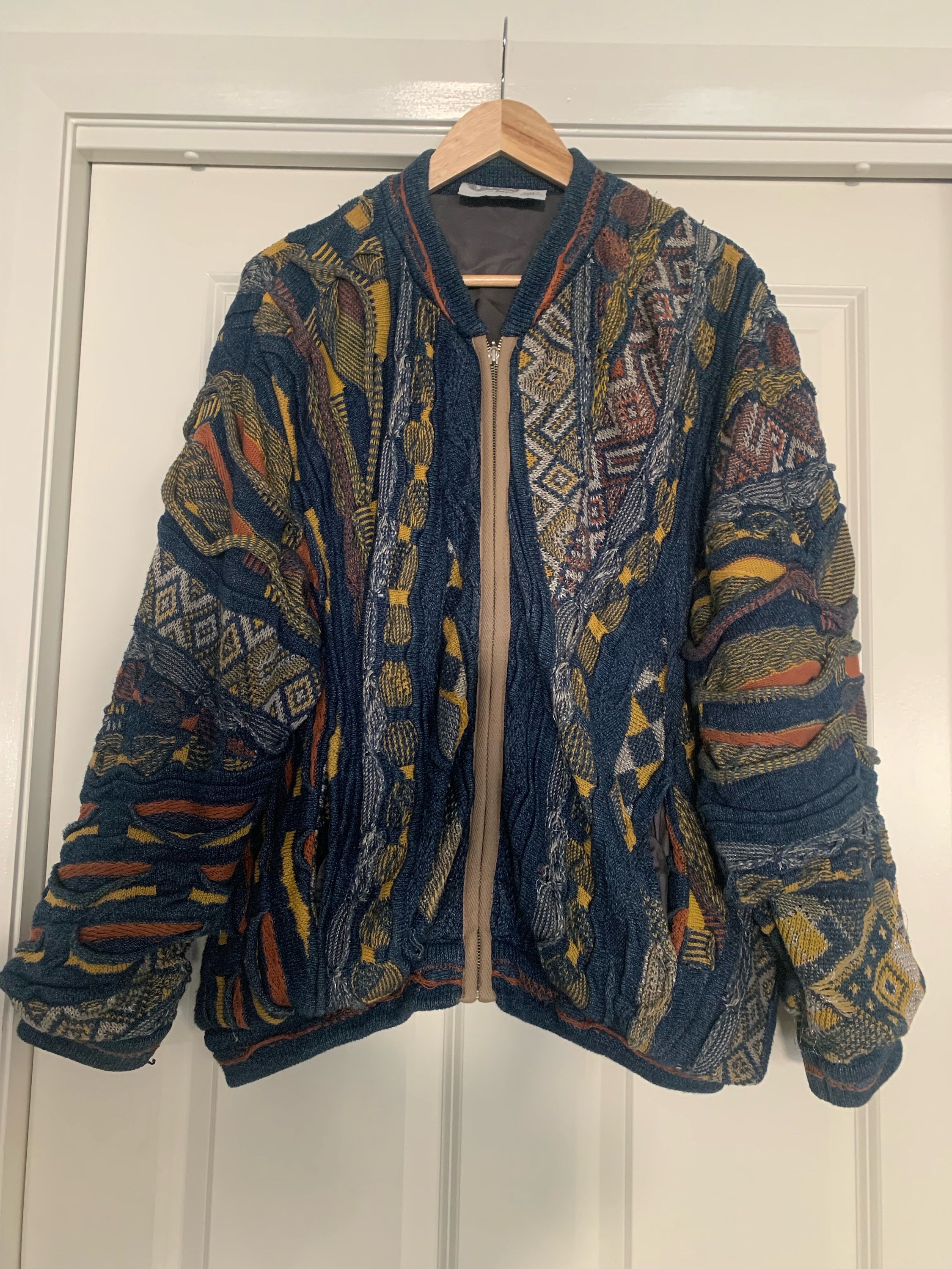 90’sビンテージ/COOGI Blues-Front Zip Knit 90'sビンテージ/COOGI Blues-Front Zip Knit - メルカリ