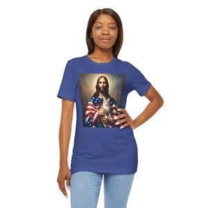 Jesus Loves Cats Short Sleeve Tee