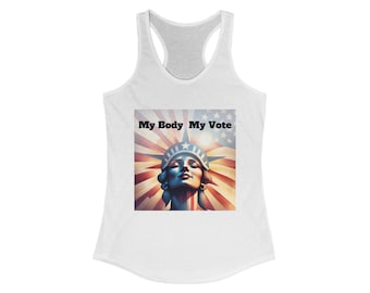 Lady Liberty's Racerback Tank