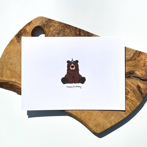 Bear Greeting Card | Happy Birthday