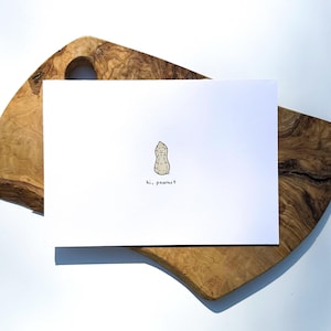 de voeux d'arachide | Baby Shower | Nouveau bébé | Minimaliste
