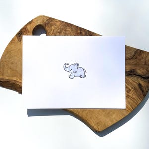 Elephant Greeting Card | Baby Shower | New Baby