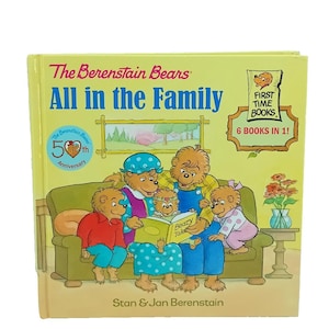 The Berenstain Bears All in the Family 6 Books in 1 First Time Books Hardcover