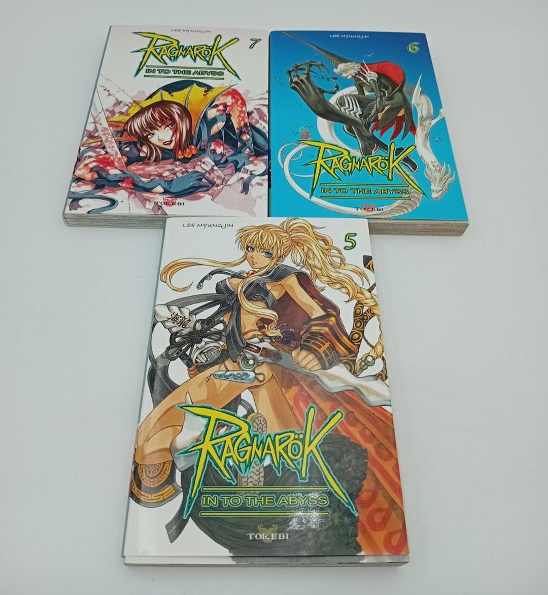 Manga Ragnarok Vol 5 6 7 Manga by Myung-jin Lee Tokyopop French