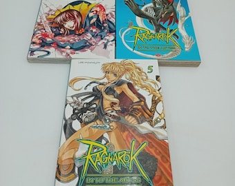 Manga Ragnarok Vol 5 6 7 Manga by Myung-jin Lee Tokyopop French