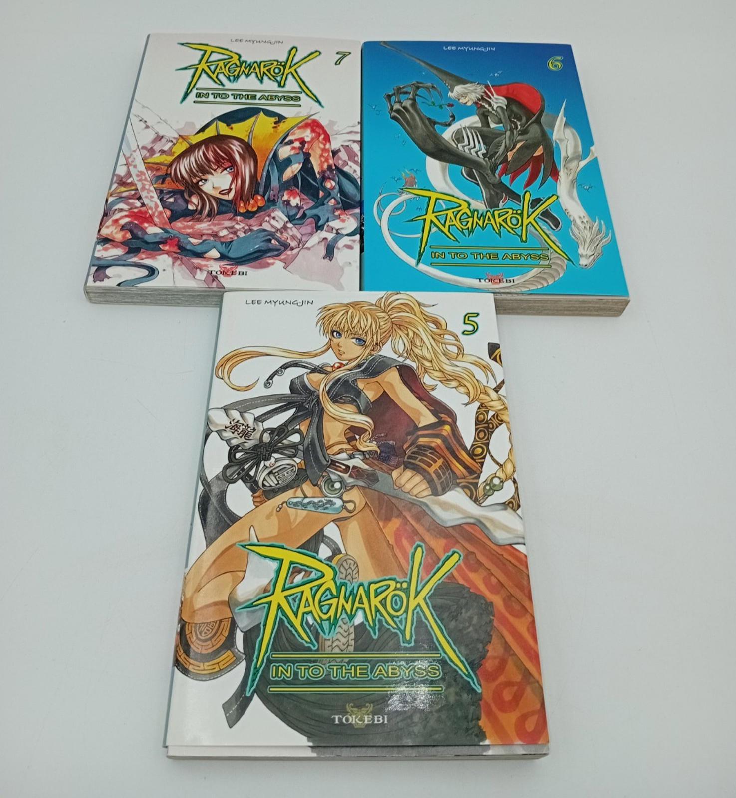 Manga Ragnarok Vol 5 6 7 Manga by Myung-jin Lee Tokyopop French
