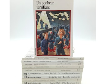 Lot of 12 French Youth Books by Courte Échelle Jeunesse
