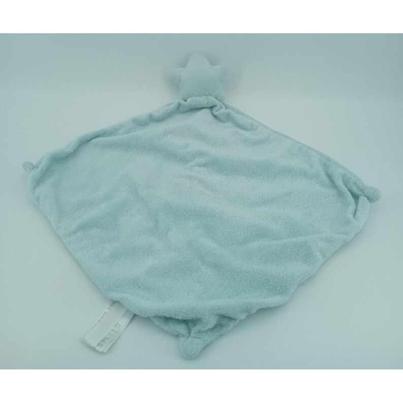 Angel Dear Blue Star Lovey Security Blanket Plush Baby Comfort Toy Soft image 3