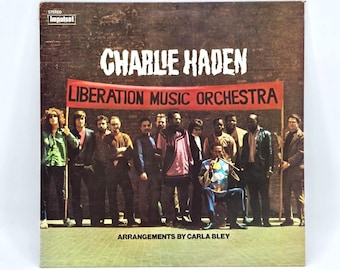 Charlie Haden Liberation Music Orchestra LP Jasmine JAS 55 Darmowy jazzowy winyl VG+