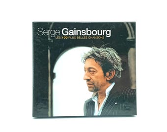 Serge Gainsbourg - Les 100 Plus Belles Chansons - Coffret  5 CD Album - 2006