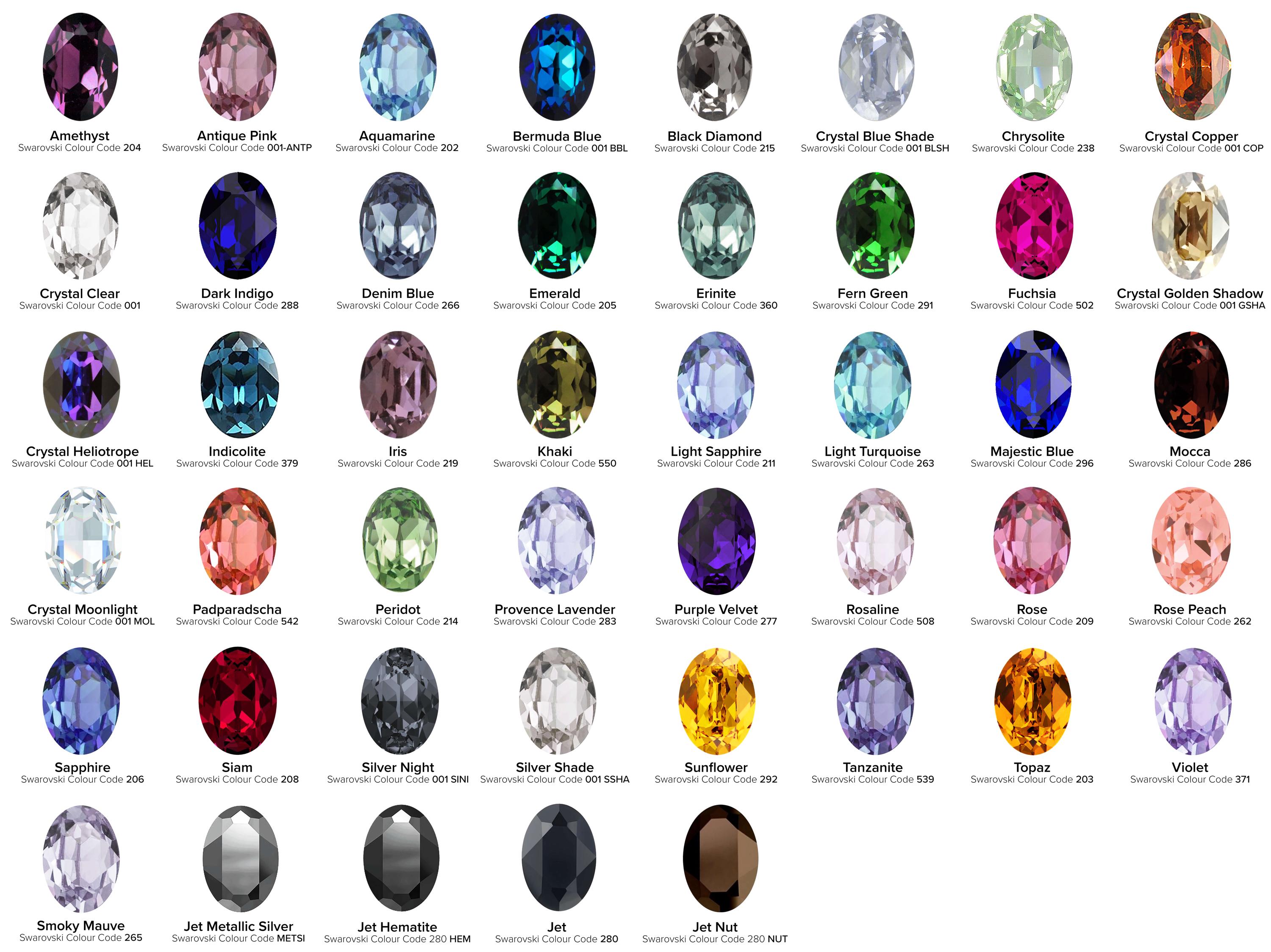 スワロフスキーSwarovski ブロッチ Swarovski Crystal SUNFLOWER Oval Stone (2) 14x10mm - Etsy