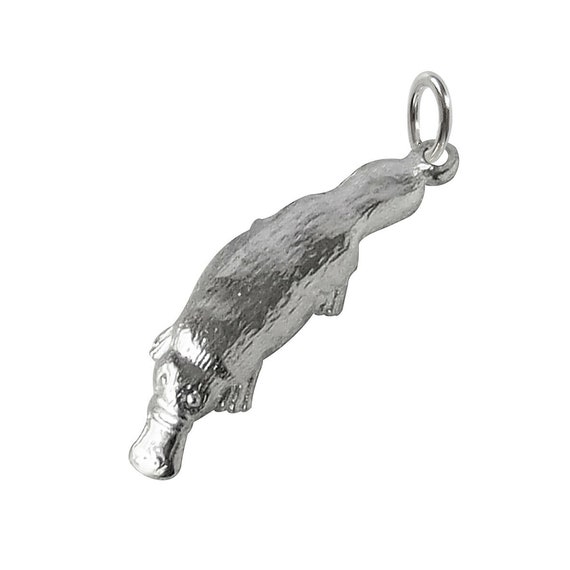 スターリングシルバーチャーム カモノハシ .925 オーストラリア動物