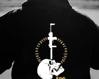 Purge the Poison Skull Heavy Blend™ Hooded Sweatshirt