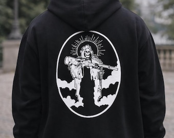 Fog sniper grim reaper Heavy Blend™ Hooded Sweatshirt