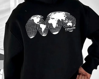 Forward Observations Group Flat Earth Heavy Blend™ Hooded Sweatshirt