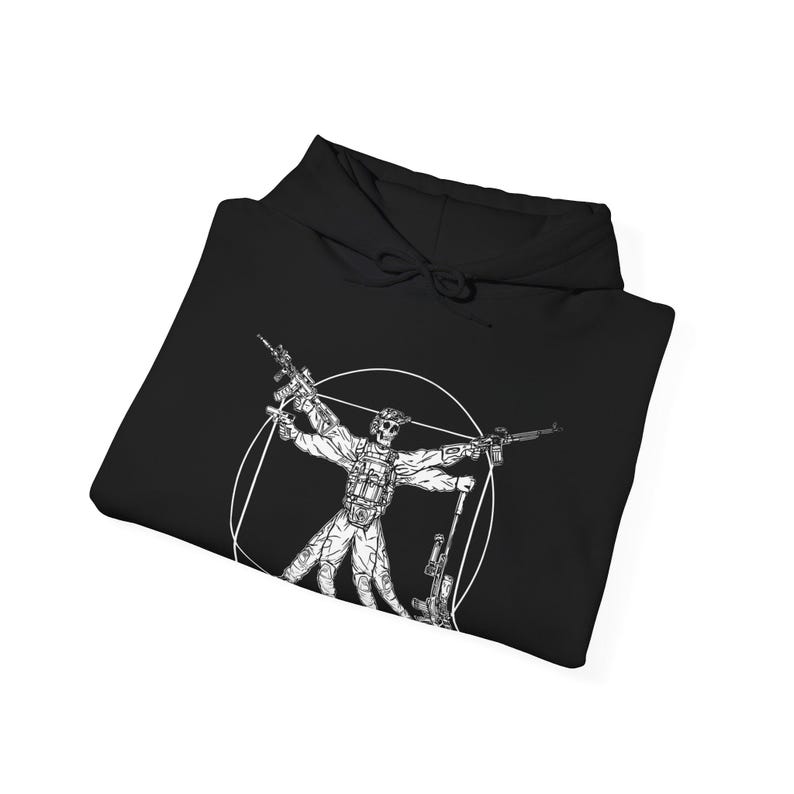 FOG Vitruvian Tactical Man Sweatshirt à capuche Heavy Blend™ image 4