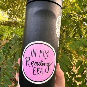 Reading Era Vinyl Waterproof Sticker