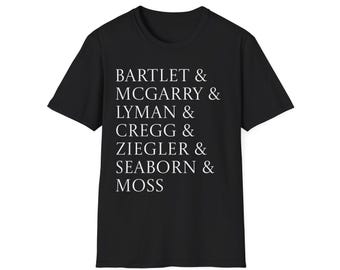 Camiseta de los personajes de El ala oeste de la Casa Blanca