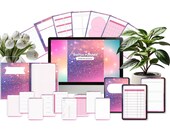 Digital Planner Undated | iPad & Android Planner | GoodNotes Planner | 2024-2025 Digital Calendar | Daily, Weekly, Monthly Journal