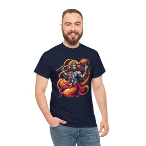 Hanuman T-shirt for Men and Women, Lord Hanuman Graphic Shirt, Hinduism Tee,Monkey God Apparel