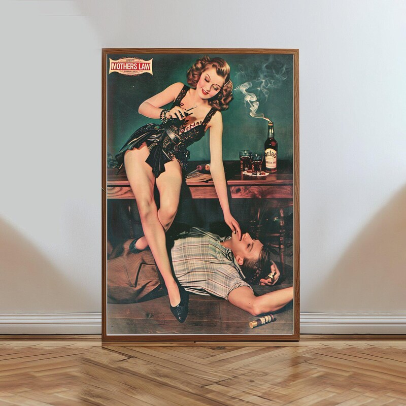 Pin up Girl Posters - Etsy