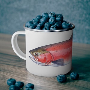 King Salmon Camp Mug