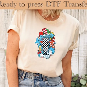 DTF Transfer | Dr Seuss read across america Dtf | - Dtf Transfer, Dtf Print, Heat Transfer, ready to press, dr seuss day