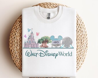 Walt Disney World DTF Transfer Magic Kingdom Animal Kingdom Epcot Fantasyland Disney Parks Disney Trip Family Matching Dtf Transfer