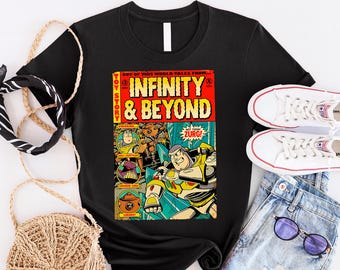 Toy Story To Infinity and Beyond Ready To Press Dtf Transfer,Buzz Lightyear Press, Sheriff Woody DTF, Toy Story Birthday, Disney Friends DTF