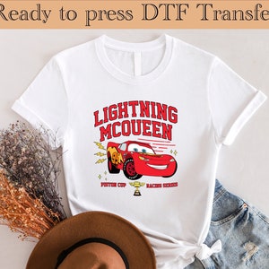 Ready to press - Lightning McQueen Transfers, Cars Movie Ready To Press, Disney DTF Transfer, Cars Transfer, Lightning McQueen Dtf Transfer