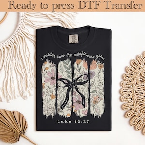 Bijbelvers DTF-overdracht, leuke christelijke DTF voor vrouwen, cadeau voor vriend, christelijke DTF-overdracht, religieuze DTF, Bowl Coquette DTF-overdracht