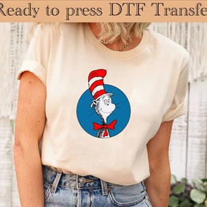 DTF Transfer | Dr Seuss Dtf | - Dtf Transfer, Dtf Print, Heat Transfer, ready to press, Dr seuss day